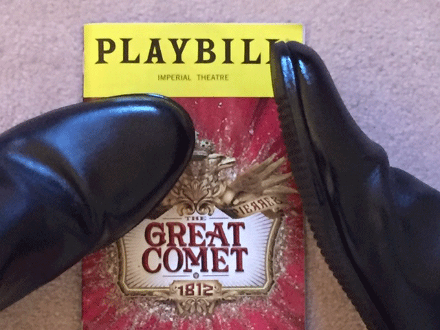 76-Dressage Boots on Broadway