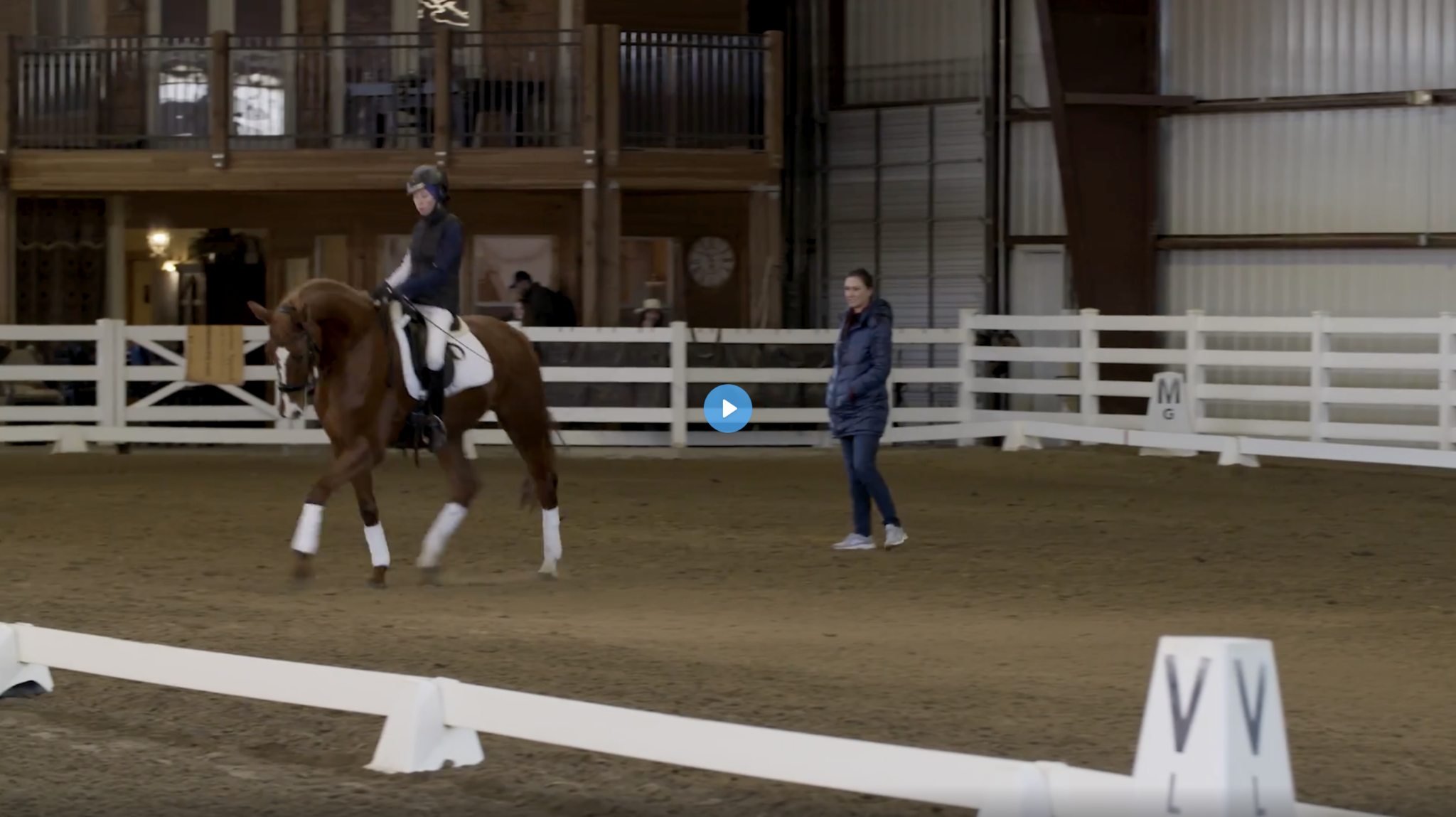 Inside Rein to Outside Leg Connection with a Grade IV Para Dressage Rider -  Dressage Today