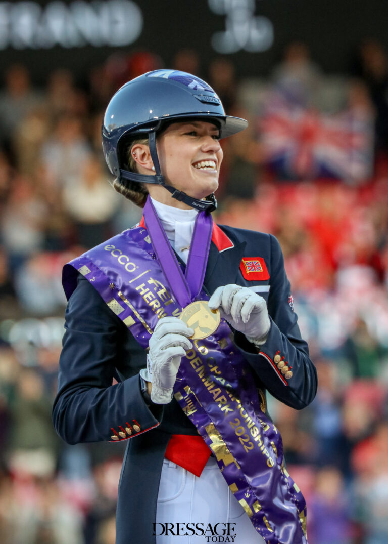2022-FEI-Dressage-World-Championships-Awards-Charlotte-Fry-Grand-Prix-Special-Photo-by-Julia-Murphy