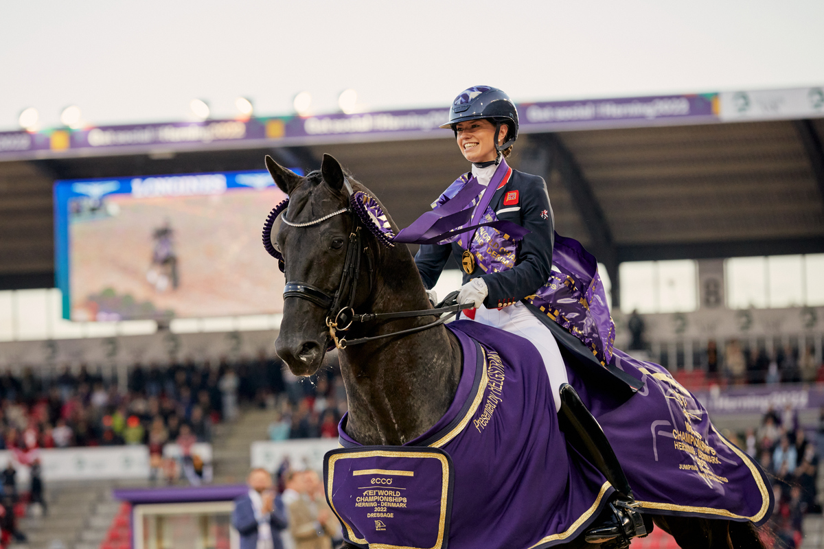 Charlotte Fry and Glamourdale Take FEI Dressage World Rankings