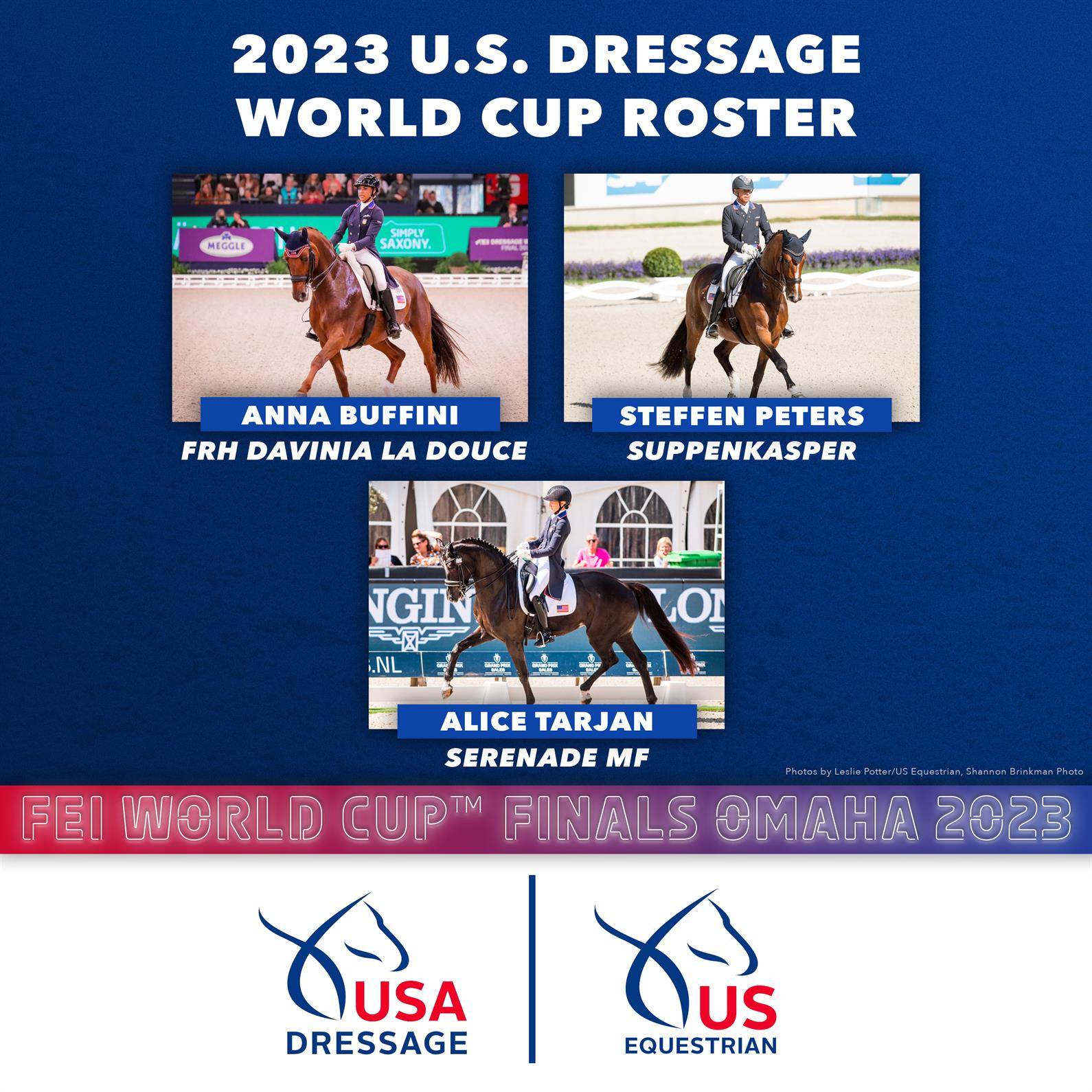 US Equestrian Announces Athletes for the 2023 FEI World Cup™ Finals for